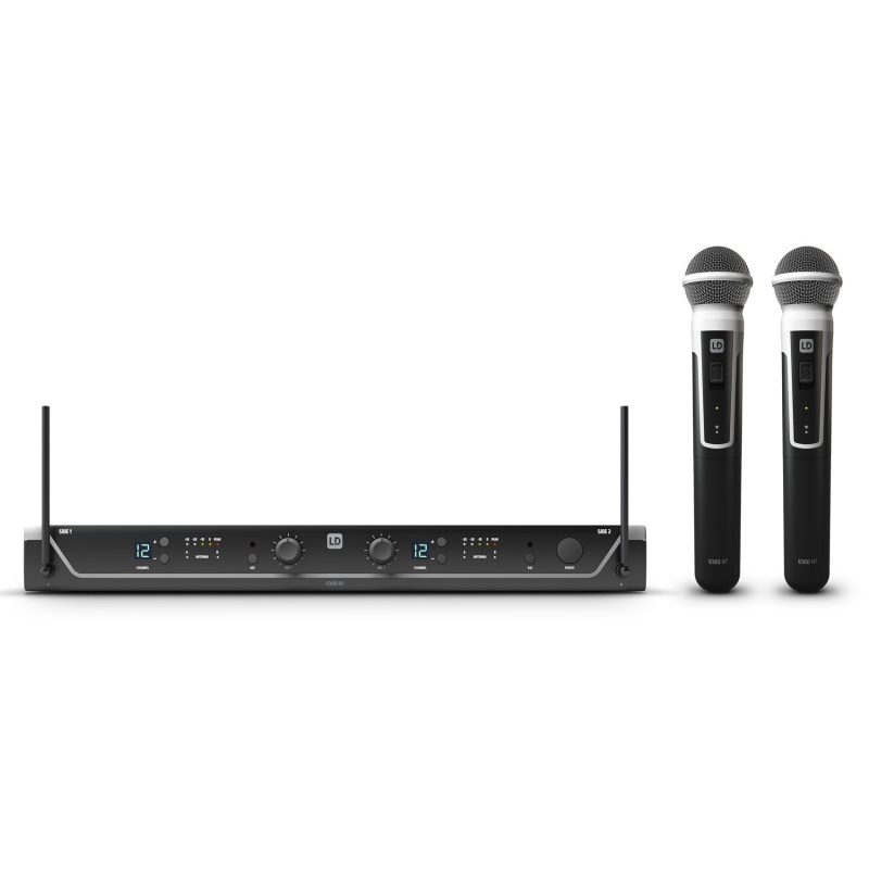 2 Microfonos Inalambricos Mano LD U305