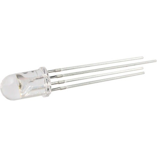 Diodo LED RGB 5mm Tricolor Anodo comun 25º 20mA