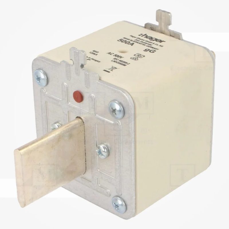 Fusible de cartucho industrial 500A 500VAC gG NH3
