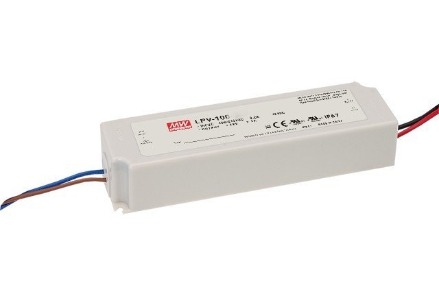 Fuente Alimentacion 24V 100W 4,2A IP67 MW LPV-100-24