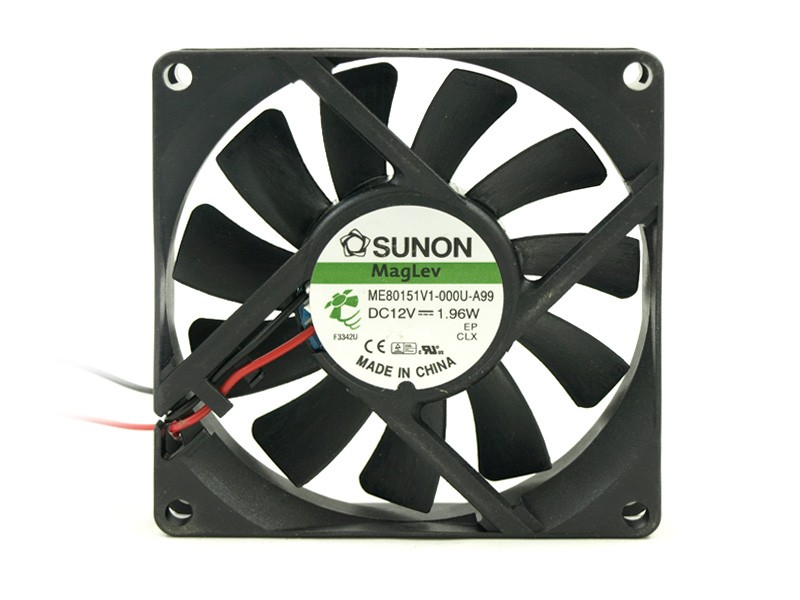 Ventilador 12Vdc 80x80x15mm 1,96W 2 Cables VAPO