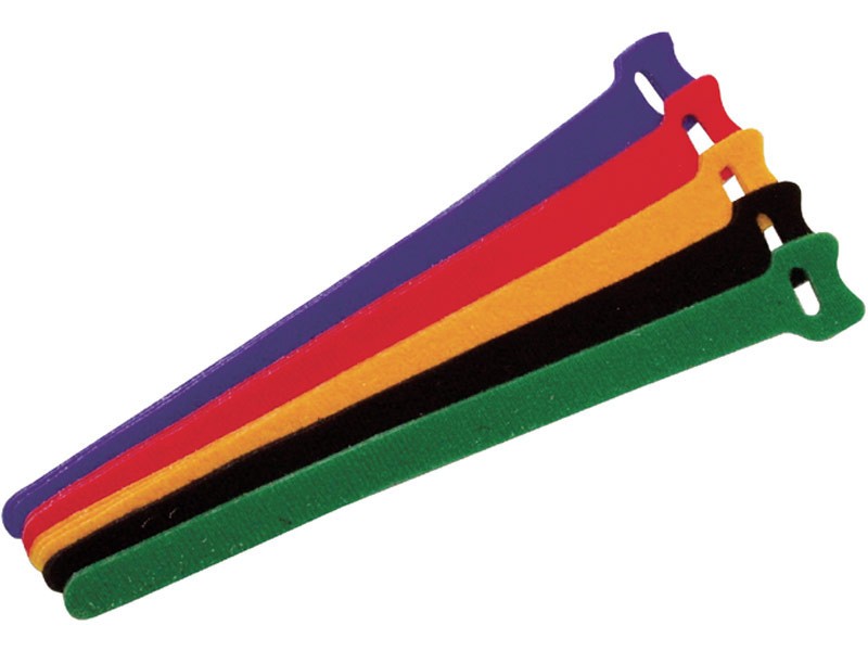 Brida Velcro 180x12mm NEGRA (20uds.)