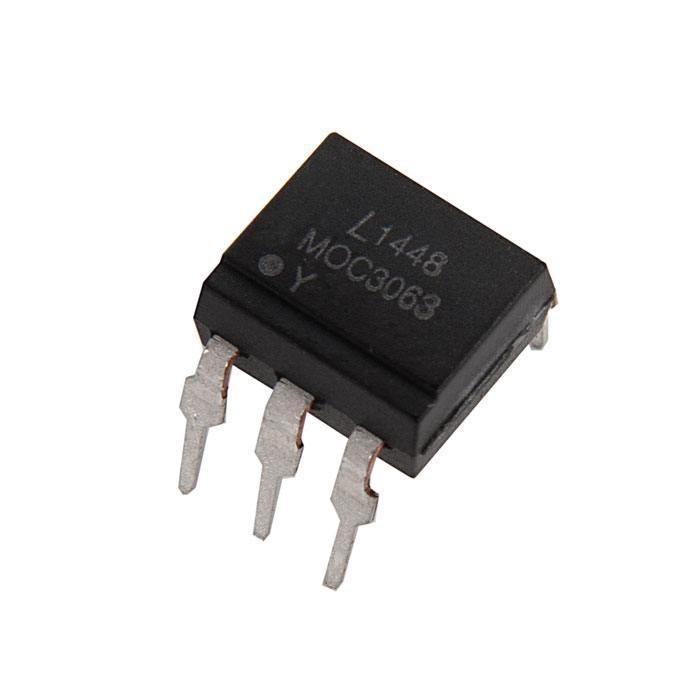 Circuito Integrado Optoacoplador 6pin MOC3063M LITEON