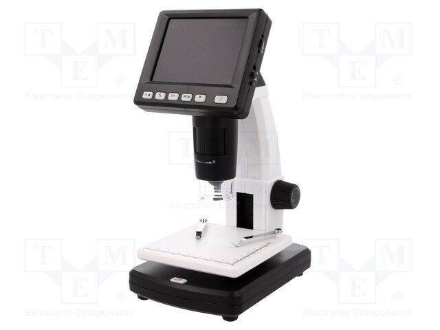 Microscopio Digital Aumento x10…x500 Interfaz USB micro