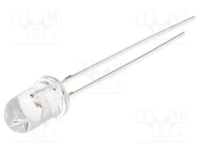 Diodo LED 5mm DORADO 10.000mcd 15Âº Transparente