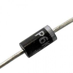 Diodo Unidireccional 15V 600W 28A DO15  P6KE15A