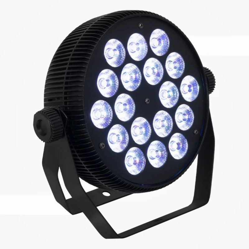 Foco PAR LED RGBW 18x10W FONESTAR