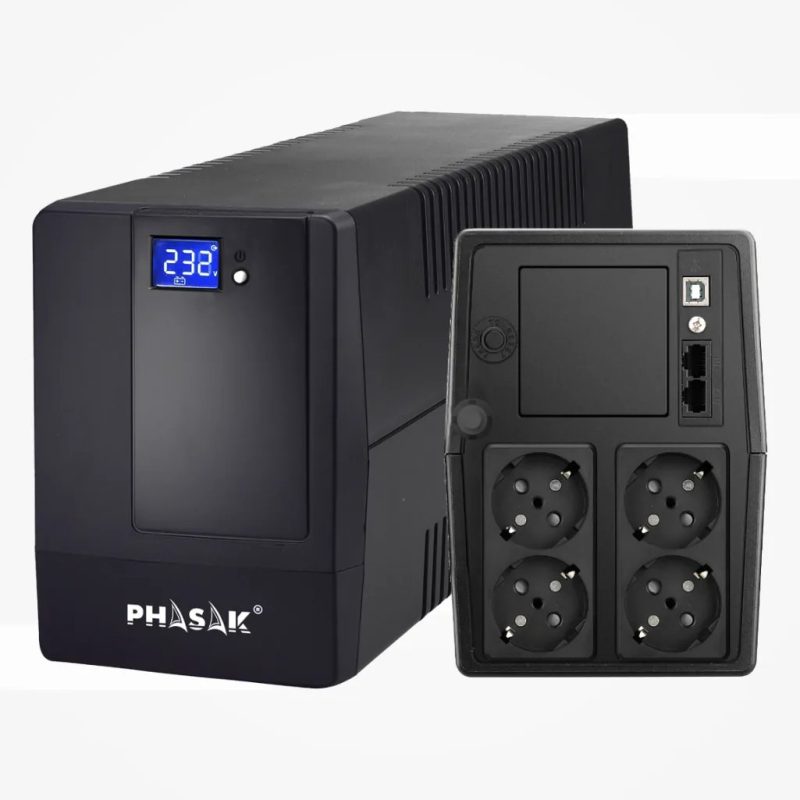 SAI LCD Interactive 1000VA/600W Esential PHASAK PH9410