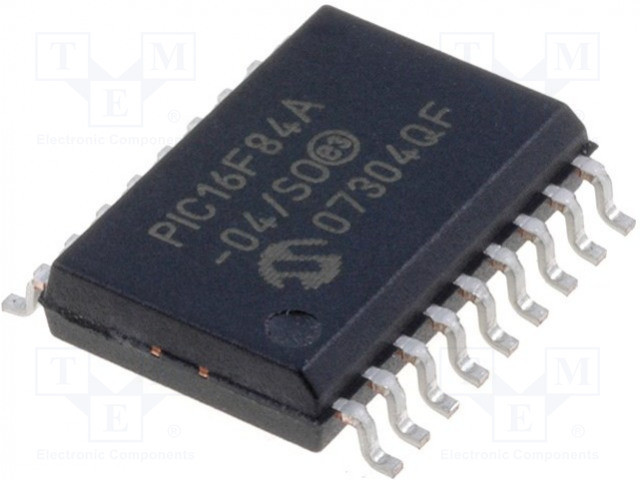 Circuito Integrado 3,5KB SRAM 224B SMD SO18  PIC16F628-04/SO