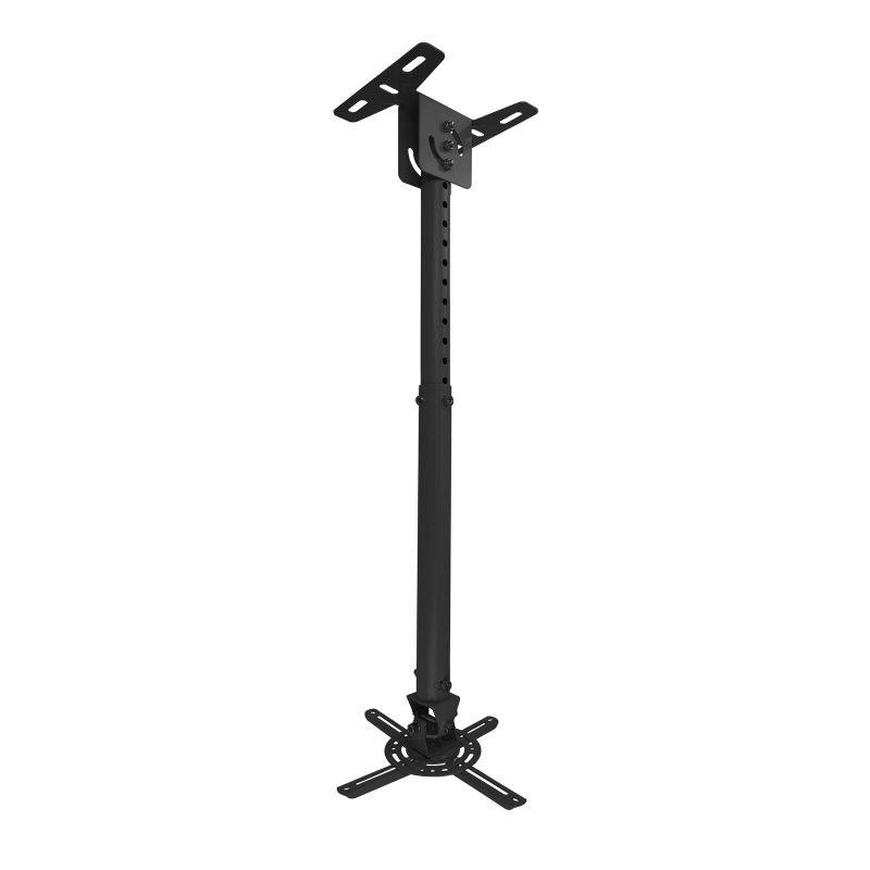 Soporte Proyector Techo hasta  820mm NEGRO
