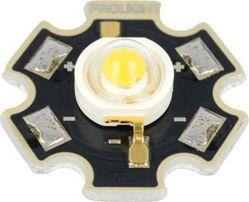 Diodo LED STAR Potencia 3W BLANCO CALIDO 3250K PM2E-3LVS-R7