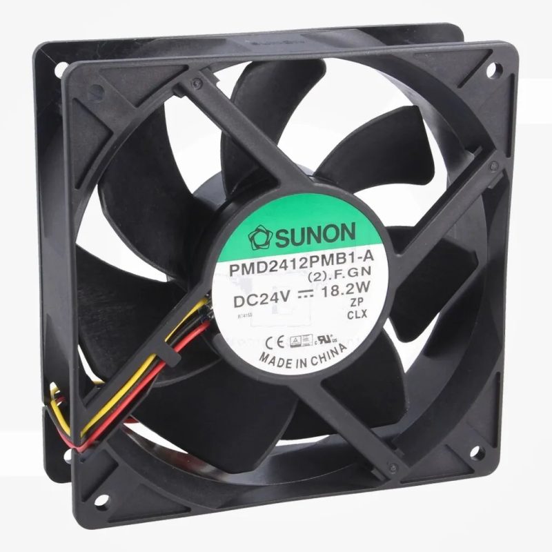 Ventilador DC 120x120x38mm axiales 24VDC 322,8m3/h 54dBA