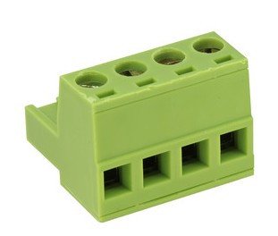 Regleta Conexion Hembra Cto.Impreso  4Pin paso 5,08mm
