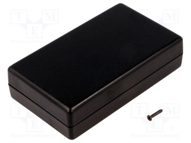 Caja Montaje 60x102x26mm ABS Color Negro PP18N