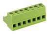Regleta Conexion Hembra C.I.  7Pin paso 5,08mm