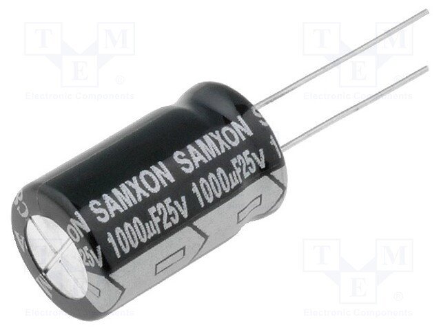 Condensador Electrolitico 10000uF 25Vdc 105ÂºC 18x40mm Radial
