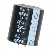 Condensador Electrolitico 10000uF 63Vdc 105ÂºC 35x50mm 2Pin