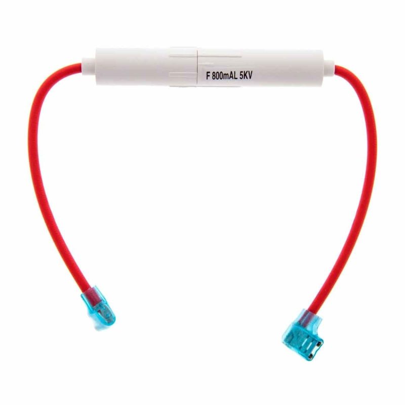 FUSIBLE MICROONDAS  Con Portafusible  0,8A 5KV.