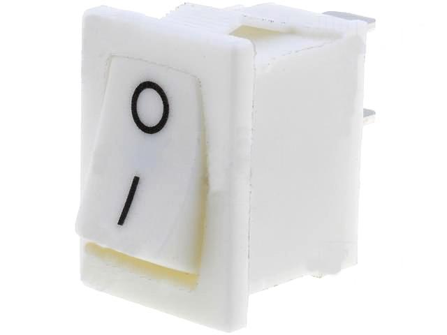 Interruptor Basculante 1Cto 3A/250V BLANCO