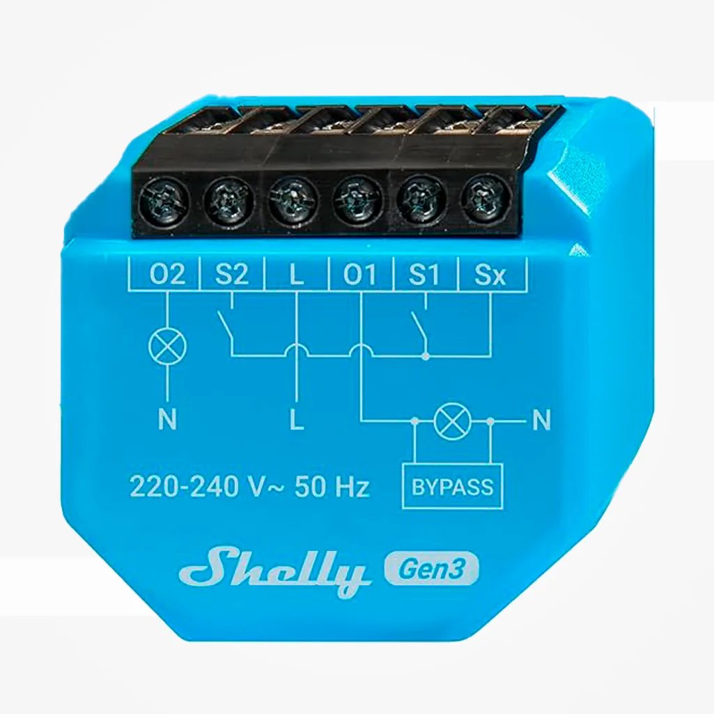 Relé Shelly 2L Gen3