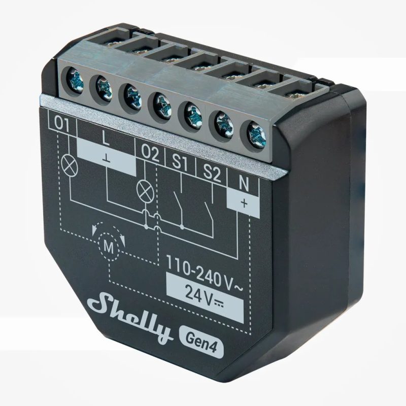 Relé Shelly 2PM Gen4