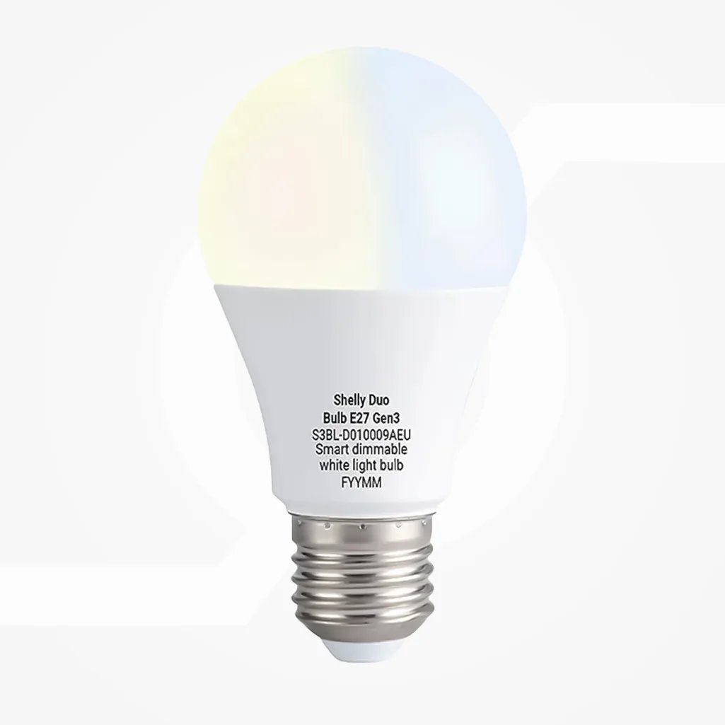 Shelly Duo Bulb E27 Gen3