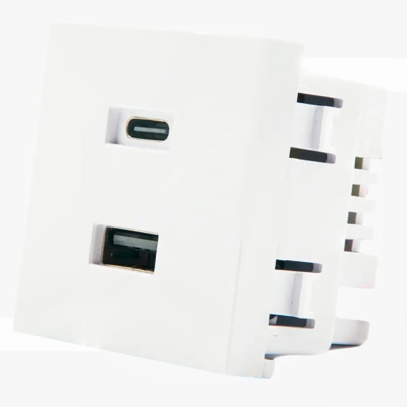 Shelly USB charger for Wall Display Stand White