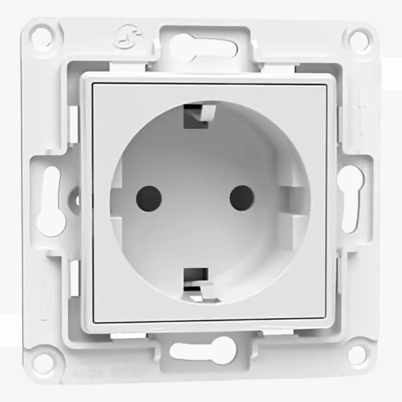 Shelly Wall Socket EU Blanco