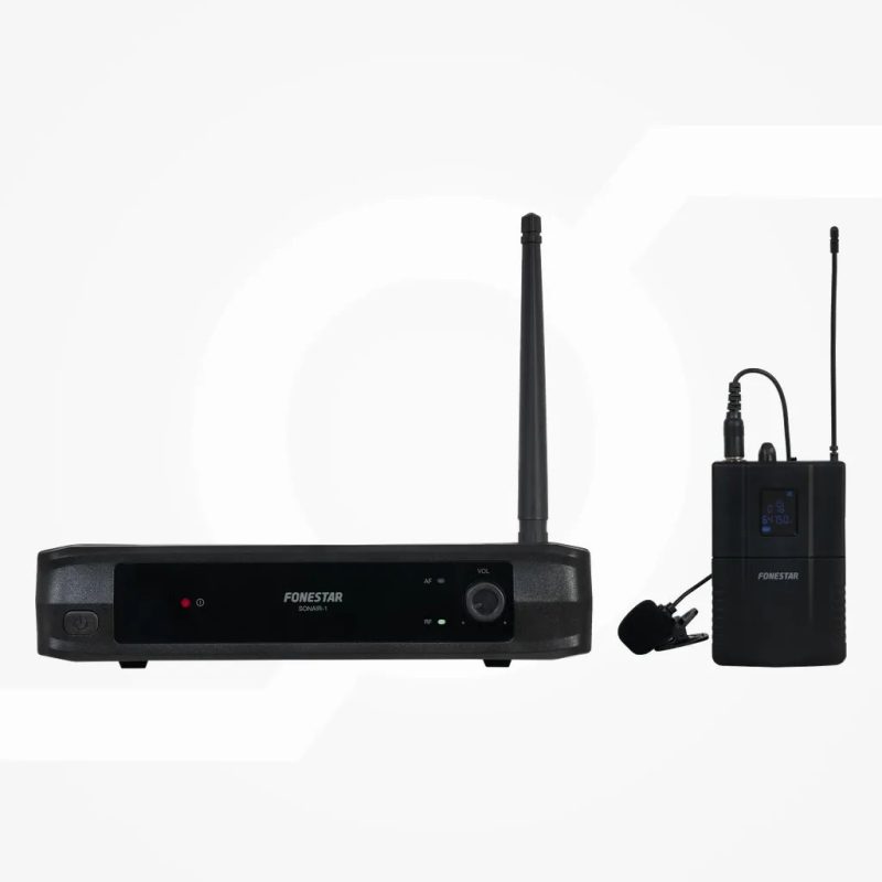 Microfono Inalambrico UHF Petaca Solapa FONESTAR SONAIR-1M