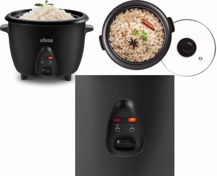 COCINA VAPOR UFESA AR4080 BASMATI ARROC - Imagen 2