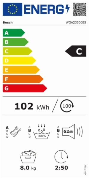 SECADORA CONDENSACION BOSCH WQA23300ES - Imagen 4