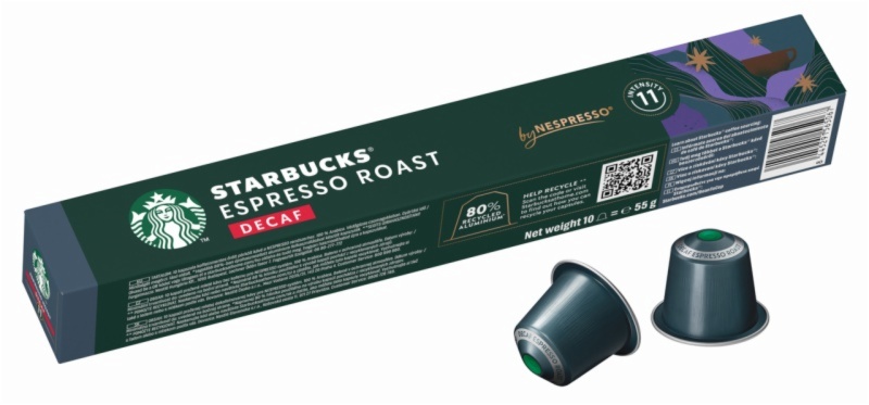 CAPSULAS CAFE STARBUCKS ESPRESSO ROAST DECAF