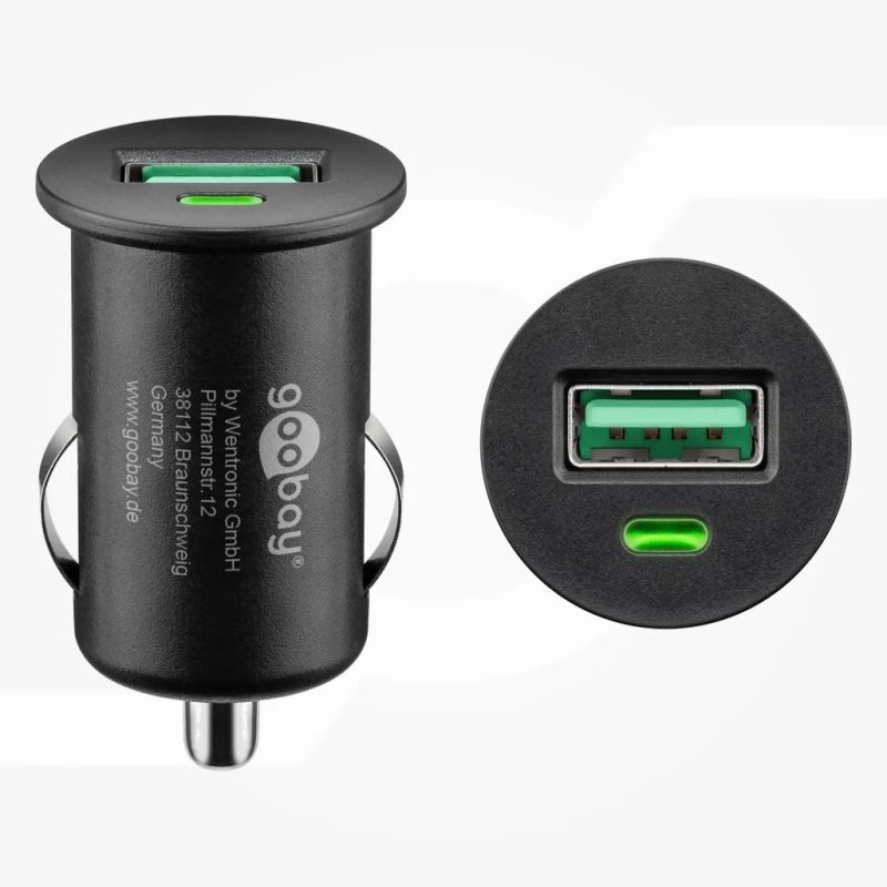 18 W Cargador rÃ¡pido USB para coche