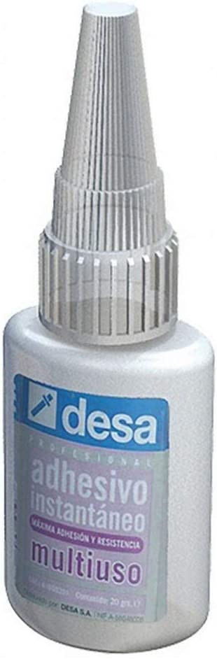 Pegamento Rapido Cianocrilato 20Gr DESA