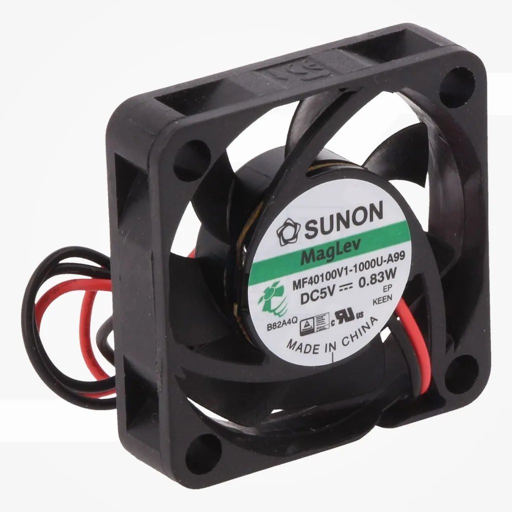 Ventilador DC 40x40x10mm axiales 5VDC 13,52m3/h 27,3dBA Vapo