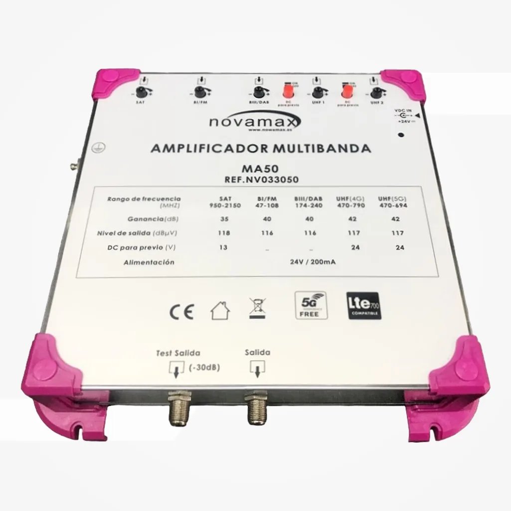 CENTRAL MA50 4E-SAT-4G Y 5G